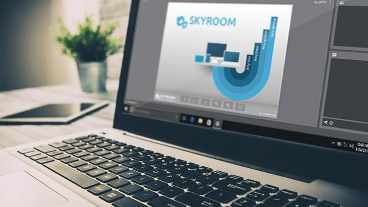 سامانه آموزش آنلاین اسکای روم (skyroom)