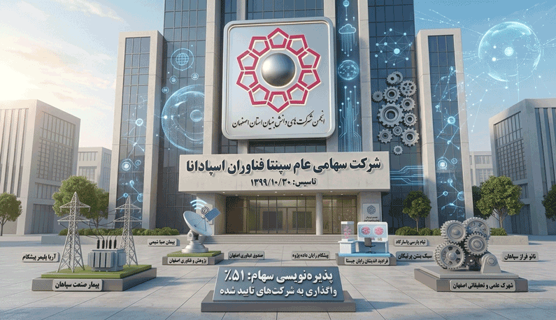 تاسیس شرکت سهامی عام فن آوران سپنتا